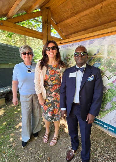Botanical Garden of the Piedmont Groundbreaking VNB Team