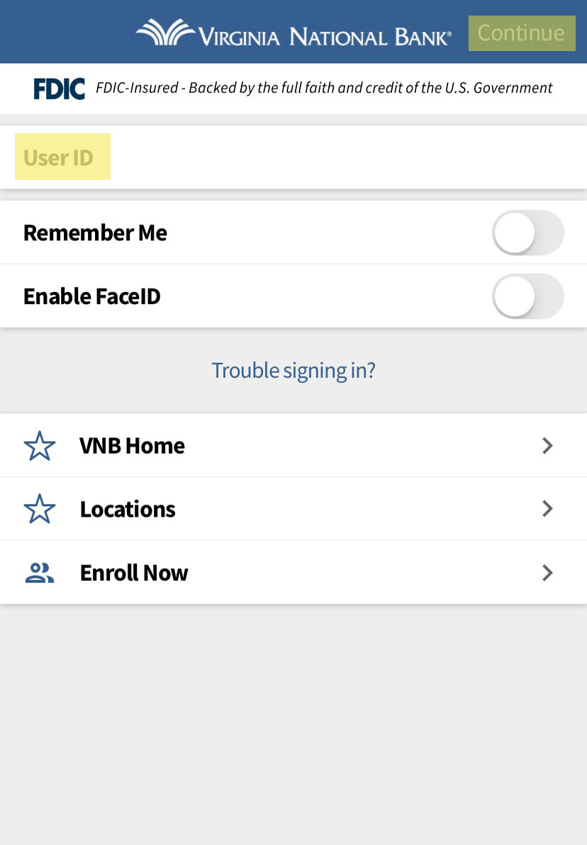 VNB Mobile App